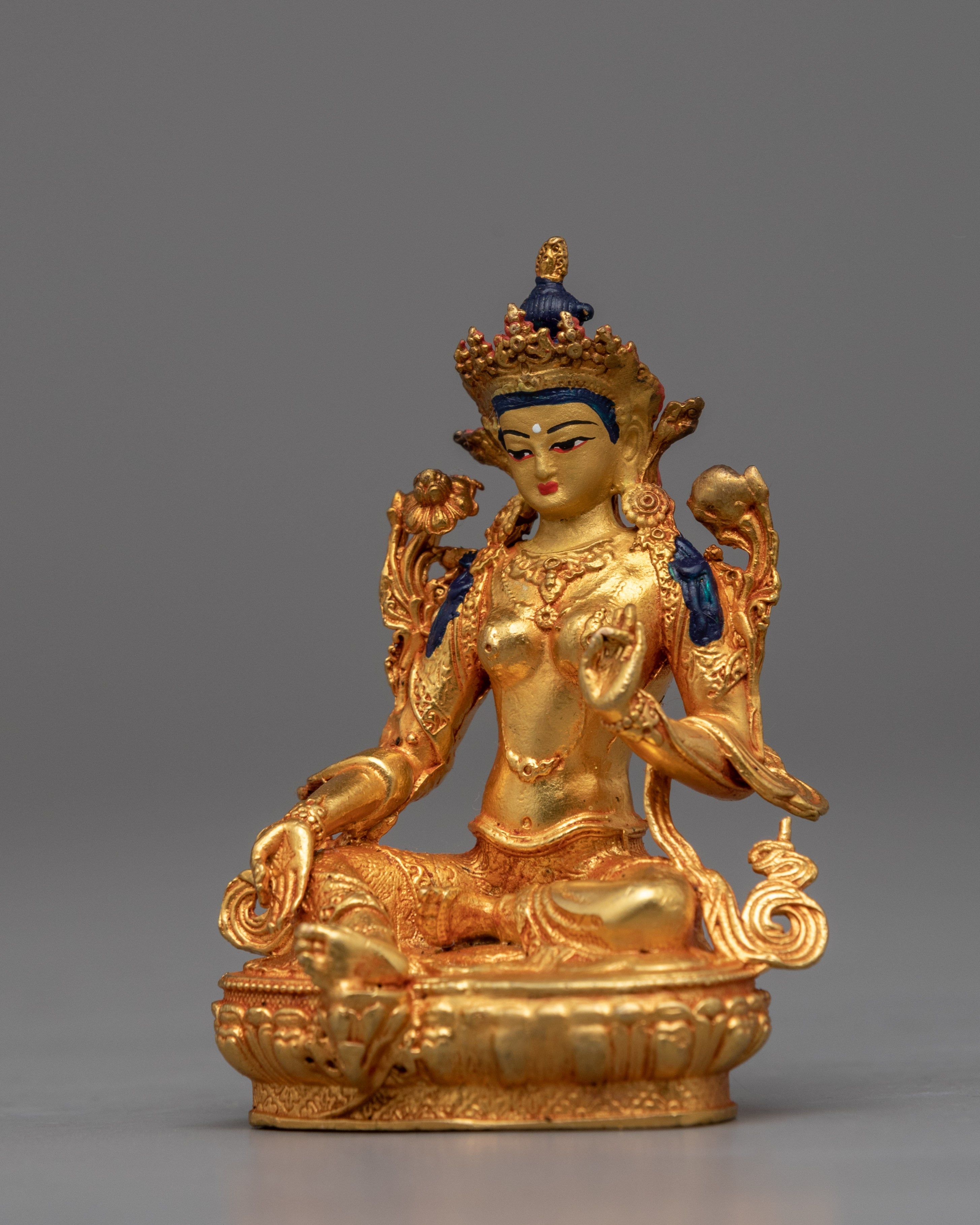 Mother Tara Statue | Machine-made Green Tara Art