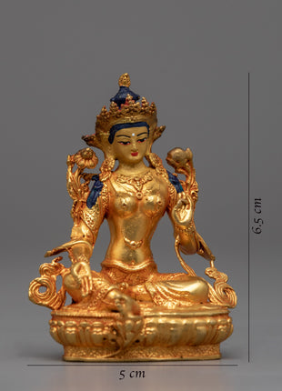 Mother Tara Statue | Machine-made Green Tara Art