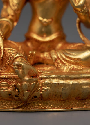 Mother Tara Statue | Machine-made Green Tara Art