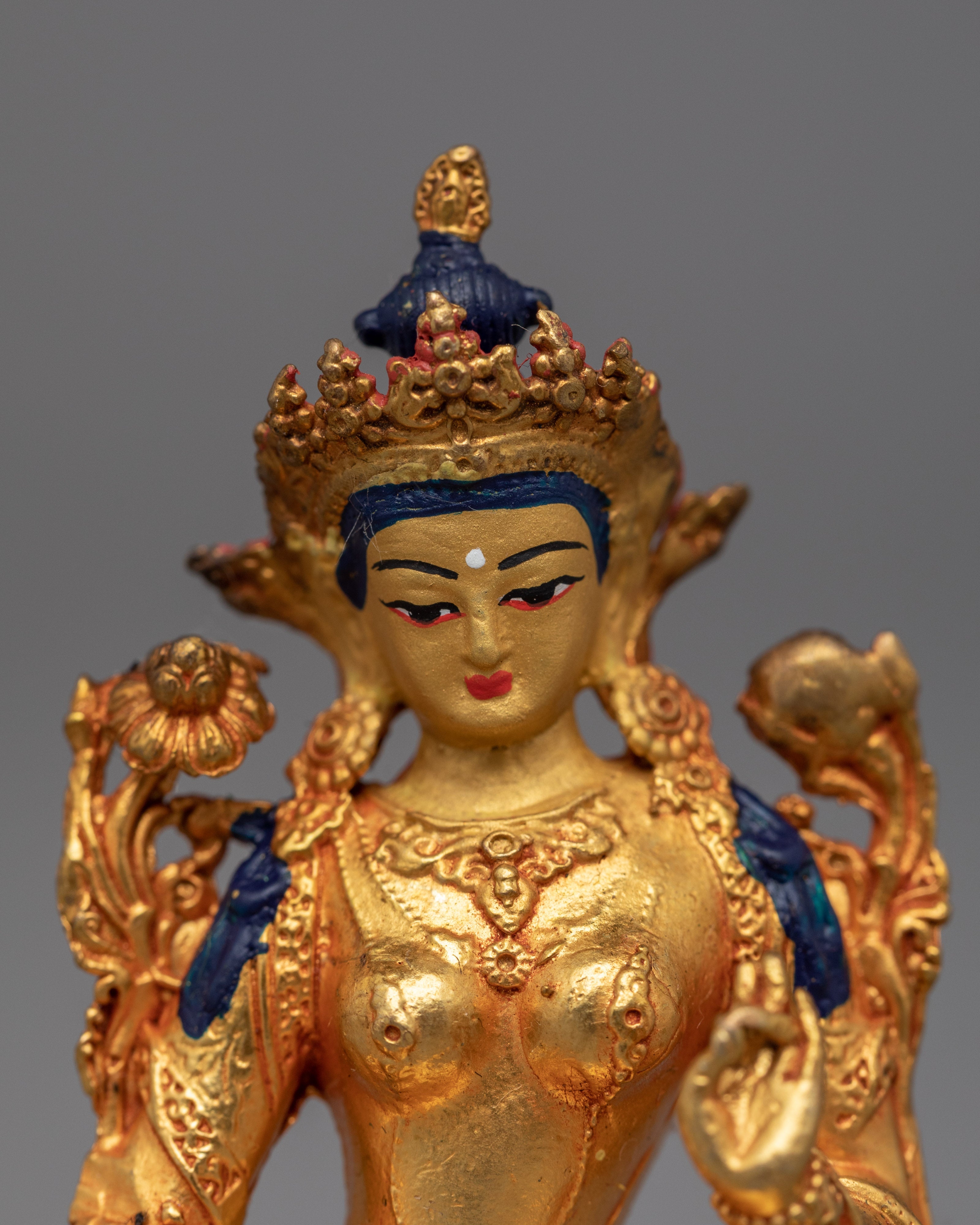 Mother Tara Statue | Machine-made Green Tara Art