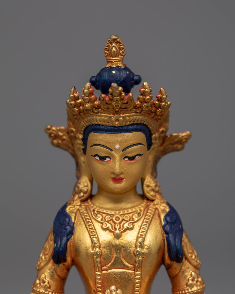 Amitayus Buddha of Long Life | Traditional Bodhisattva Art