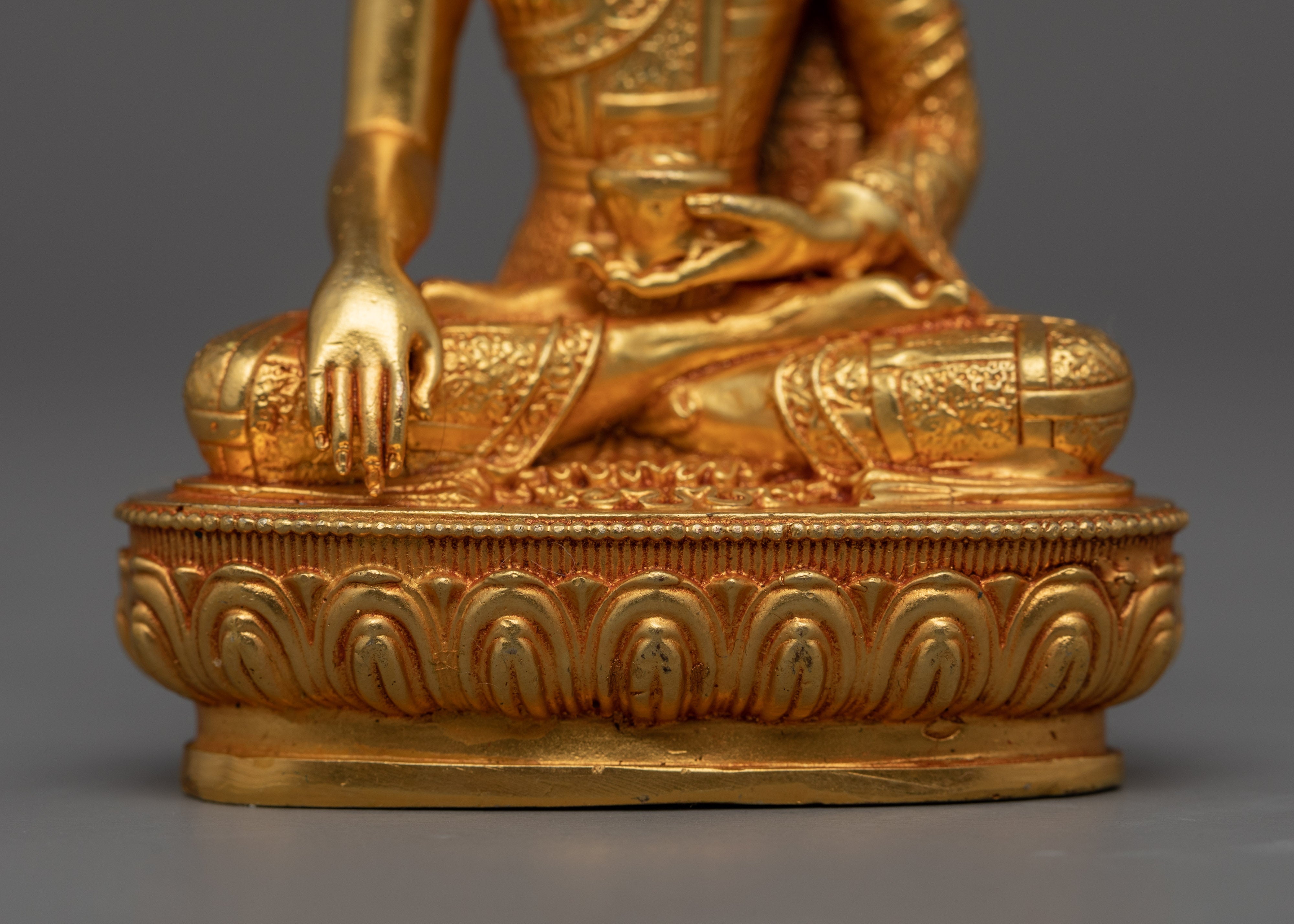 Tibetan Shakyamuni Buddha Statue | Himalayan Buddhist Sacred Art