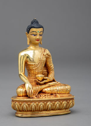 Miniature Shakyamuni Buddha Statue | Zen Room Decor