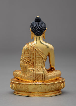Miniature Shakyamuni Buddha Statue | Zen Room Decor