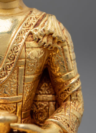 Miniature Shakyamuni Buddha Statue | Zen Room Decor