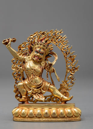 Vajrapani Mini Statue | Vajrayana Ritual Item