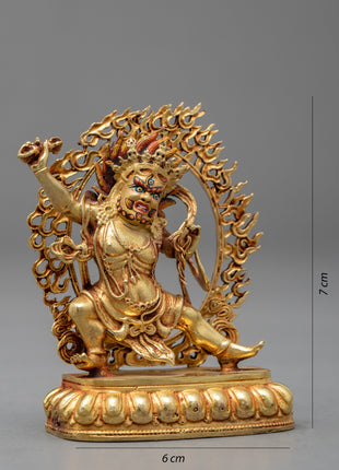Vajrapani Mini Statue | Vajrayana Ritual Item