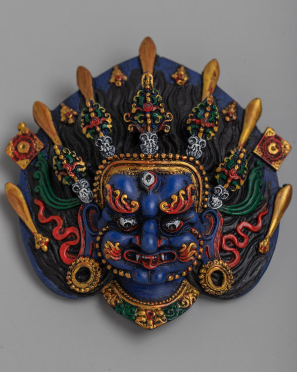Mahakala Tibetan Mask Wall Decor