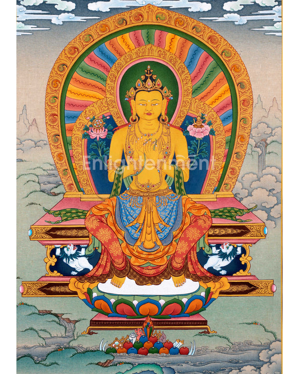 Maitreya Future Buddha Thangka