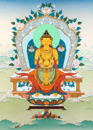 Maitreya Buddha Thangka