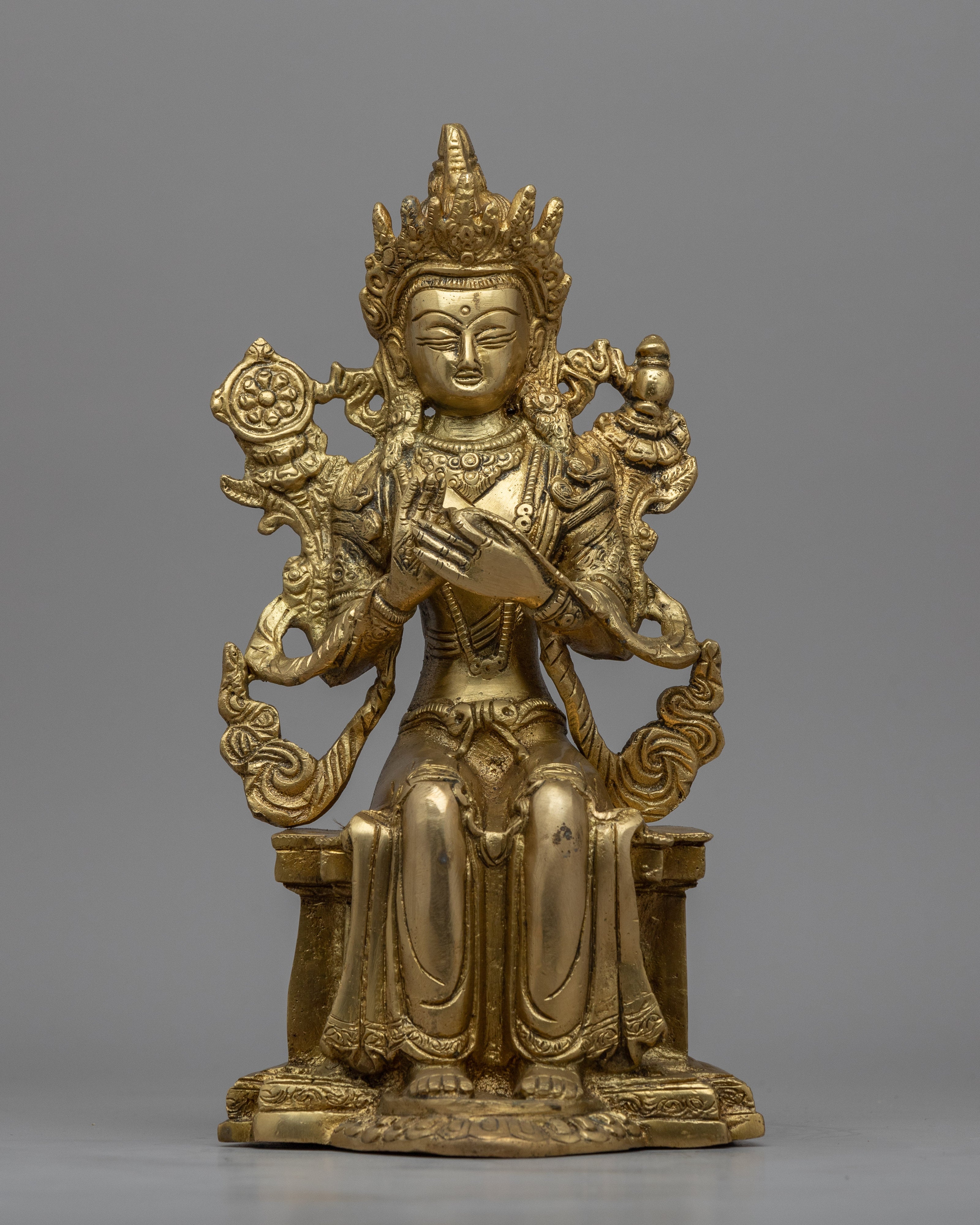 Maitreya Buddha Statue | Traditionally Made in Nepal