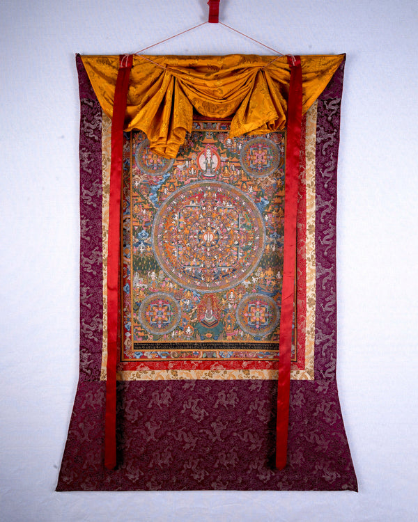 Mandala1000 Armed Lokeshvara | Buddhist Wall Hanging Mandala