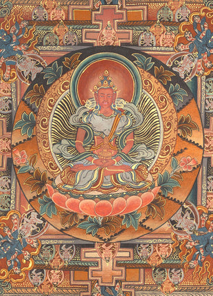 Mandala Print | Digital Thangka Printing | Religious Wall Decoration