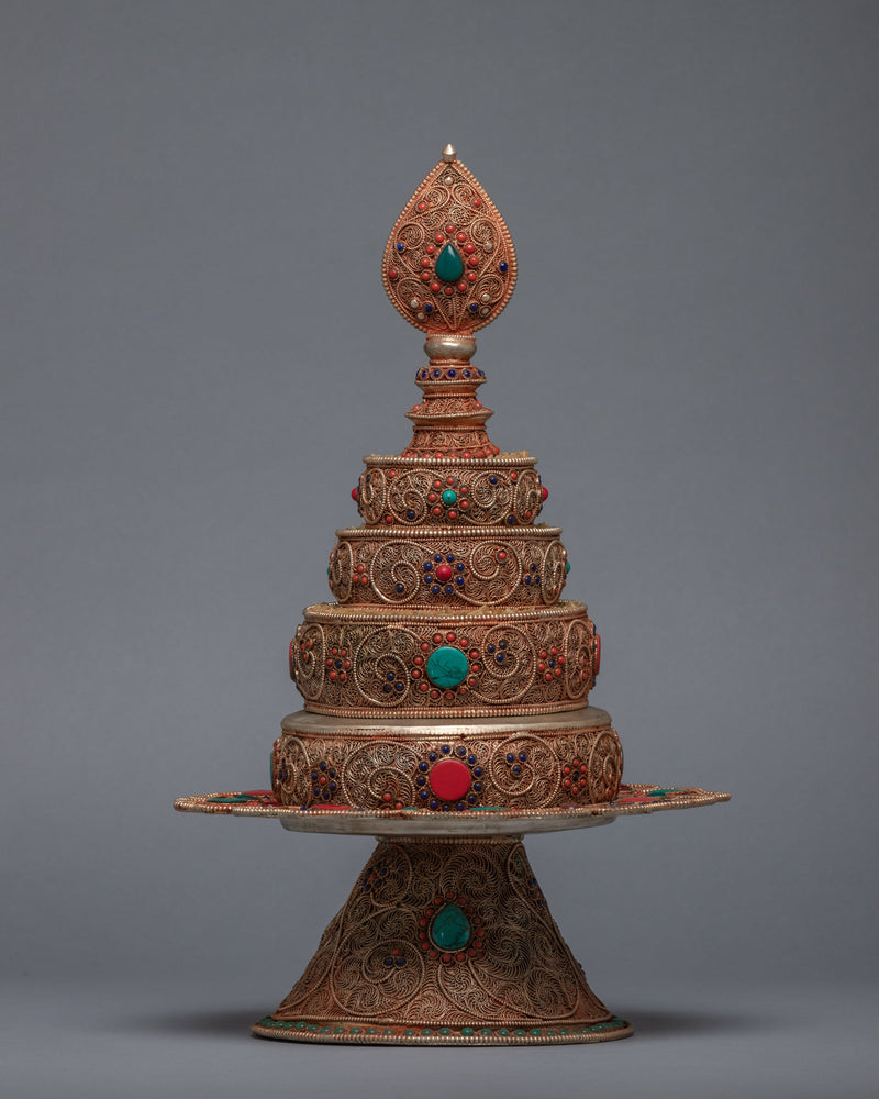 Circle Mandala Set | Traditional Tibetan Style Buddhist Art