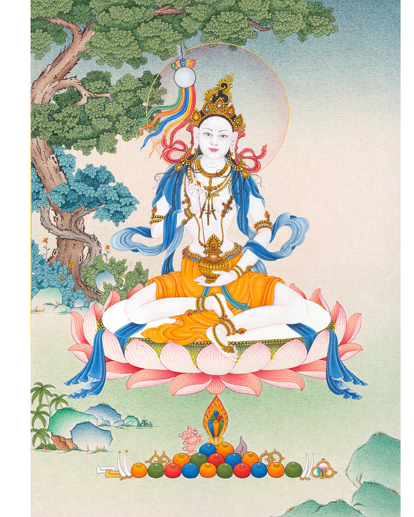 Mandarva Thangka Dakini