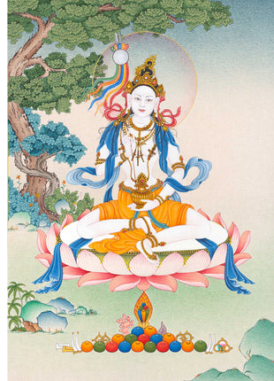 Mandarva Thangka Dakini