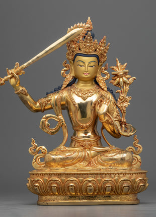 Manjushri Statue Tibetan 