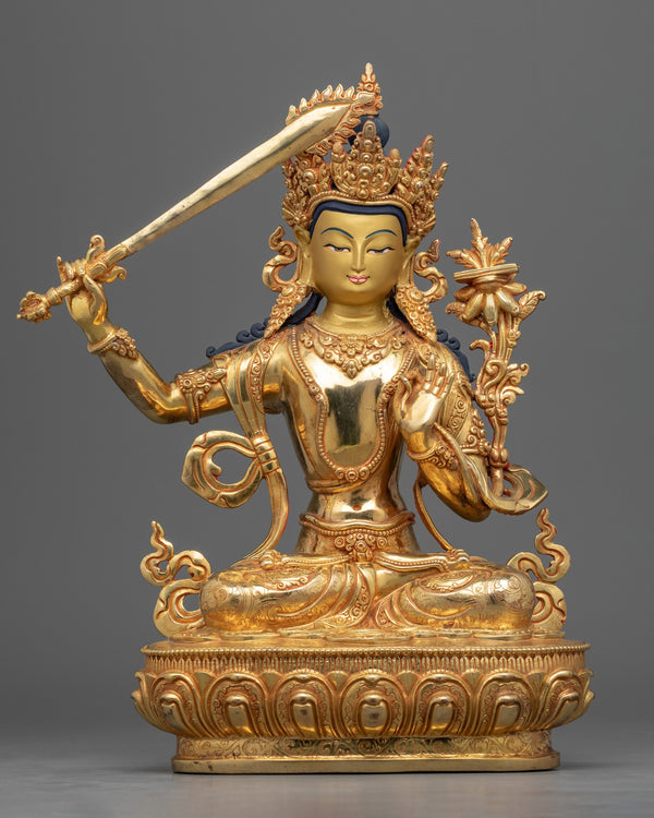 Manjushri Statue Tibetan 