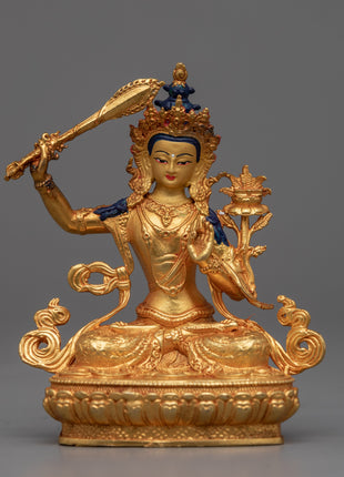 Mini Manjushri Sculpture
