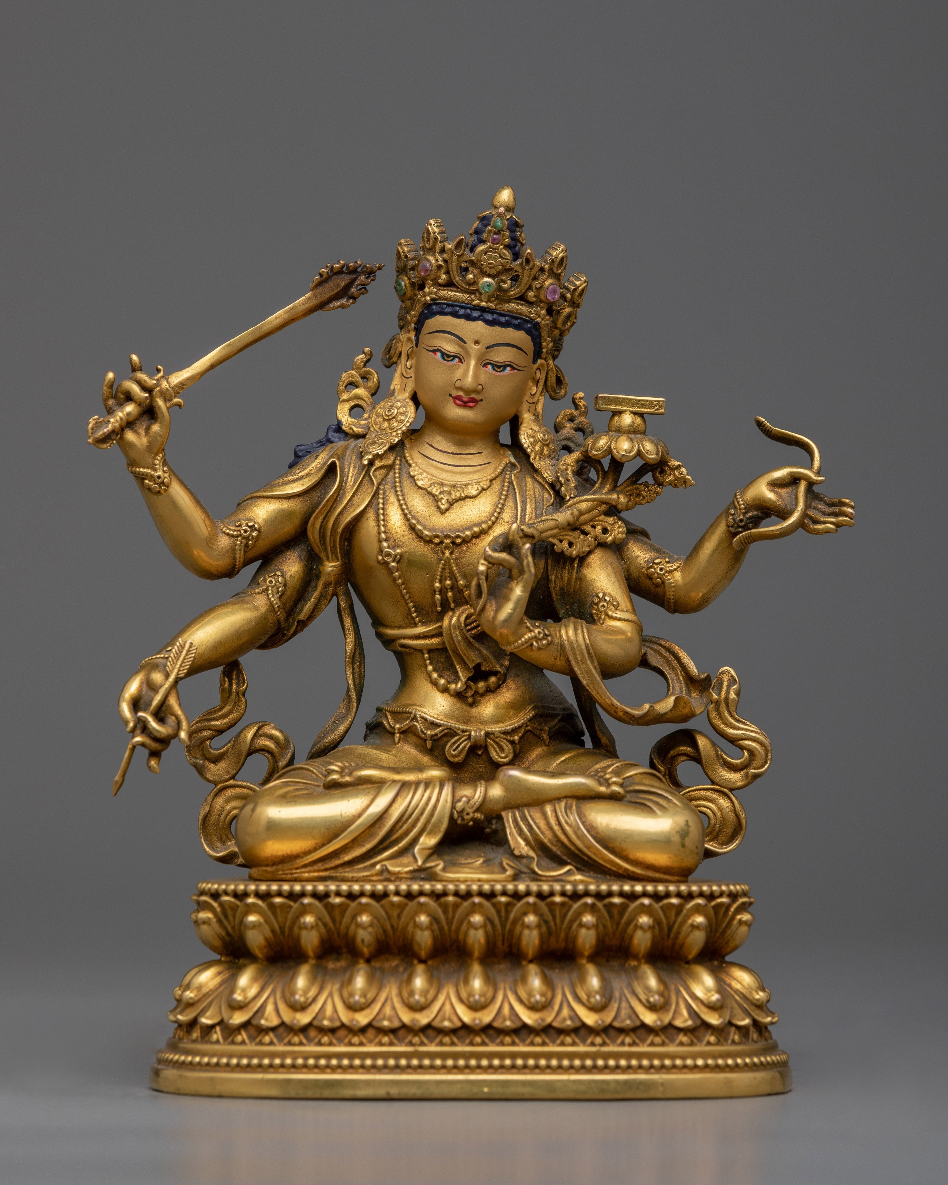 Manjushri Tibetan Statue