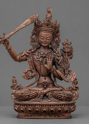 Handmade Manjushri Statue
