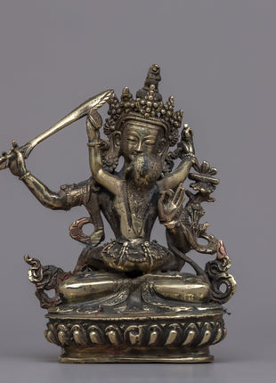 Manjushri Mantra Practice Statue 