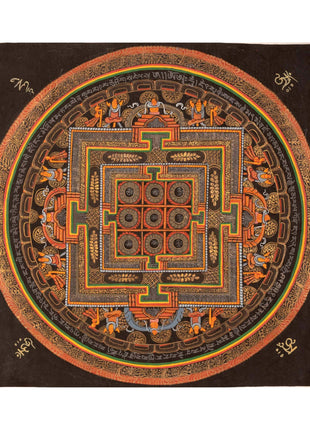 Mantra Mandala Thangka |  Wall Decoration Painting