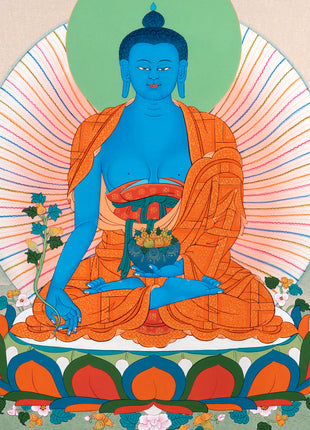 medicine buddha thangka