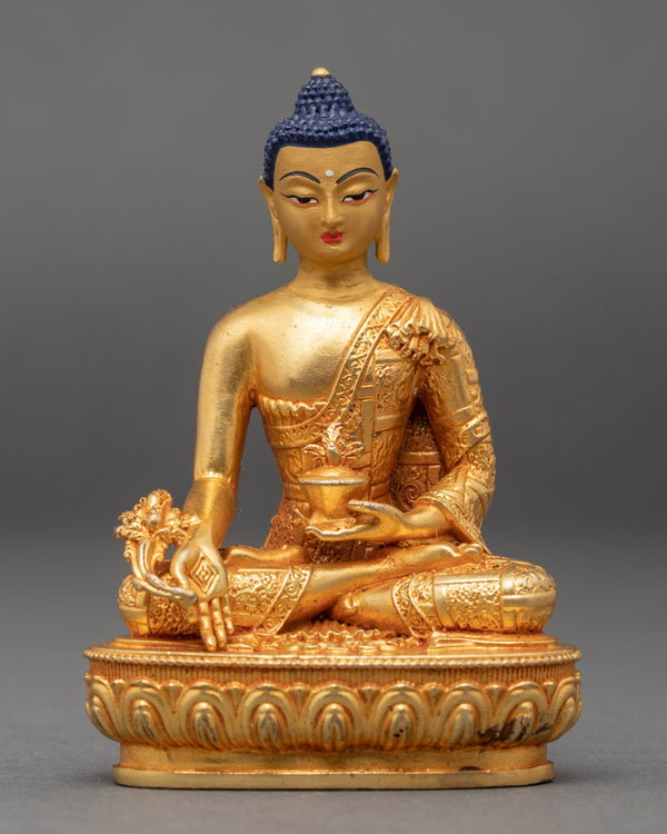 24K Gold Medicine Buddha Art