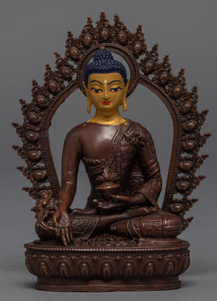 Mini Medicine Buddha Statue | Bhaisajyaguru Buddha