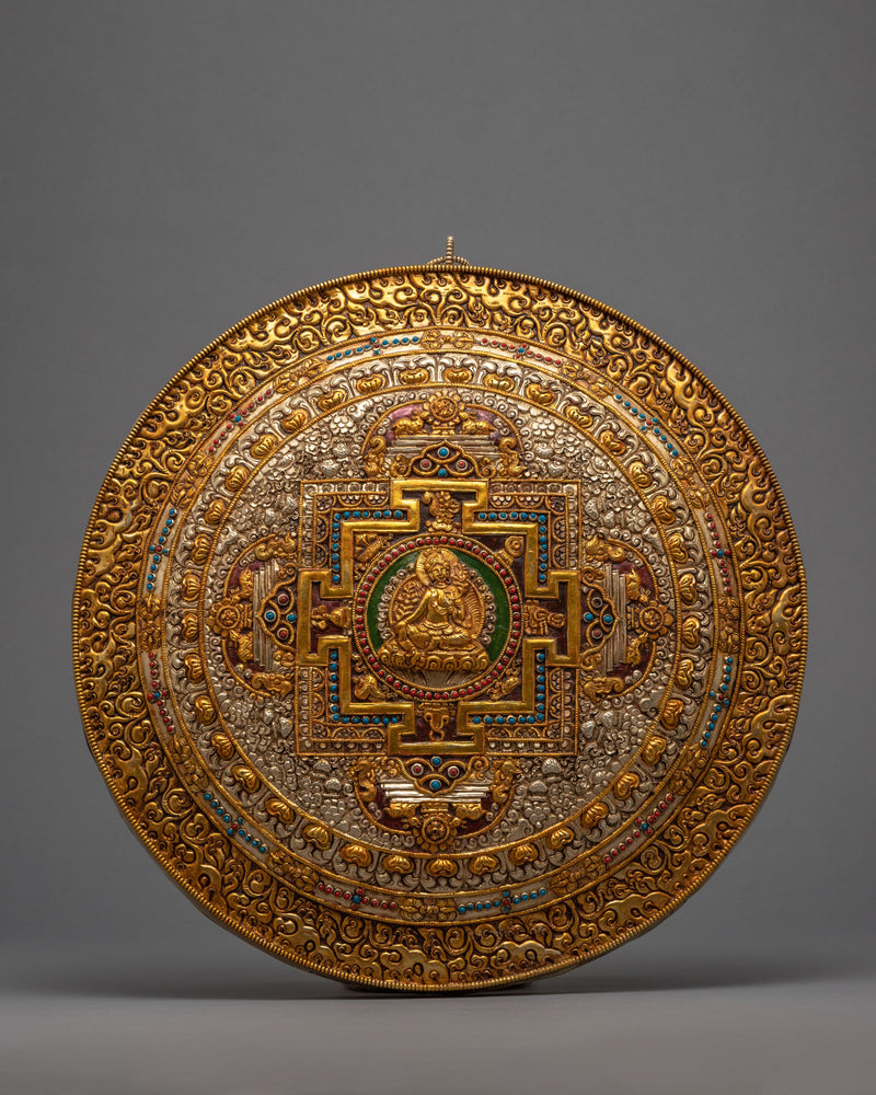 Handmade Copper Mandala Thangka
