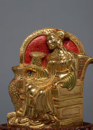 King Queen Statue Set | Buddhist Home Decor