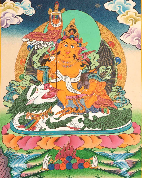 Namtose Thangka Painting |  Tibetan Buddhism Art | Wall Decors