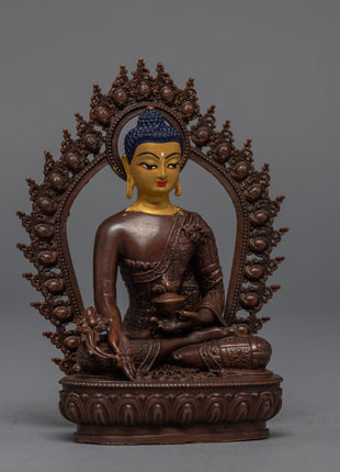 Mini Medicine Buddha Statue | Bhaisajyaguru Buddha