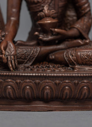 Mini Medicine Buddha Statue | Bhaisajyaguru Buddha