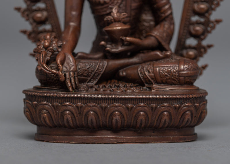 Mini Medicine Buddha Statue | Bhaisajyaguru Buddha