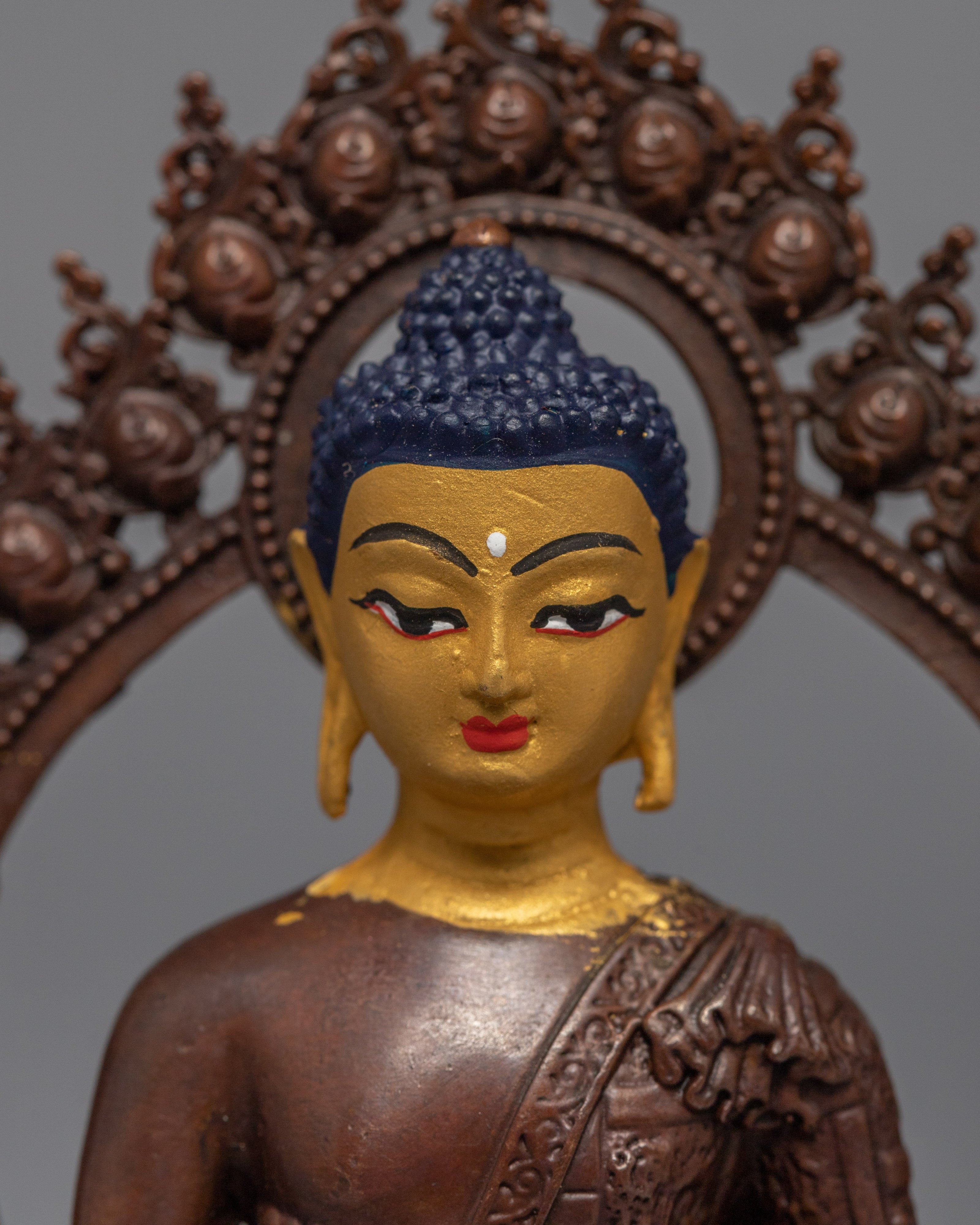 3 Wise Buddhas Statue Set | Gold Plated Himalayan Artwork