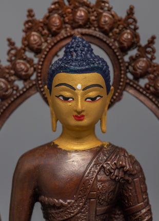 Machine-Made Amitabha Buddha Statue | Tibetan Art