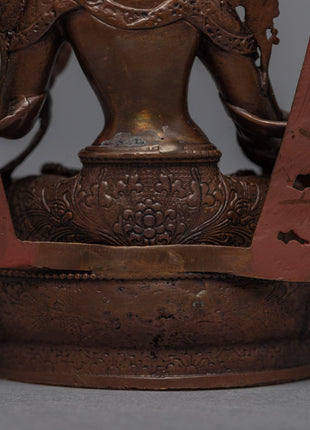 Mini White Tara Statue | Buddhist Deity White Tara Statue