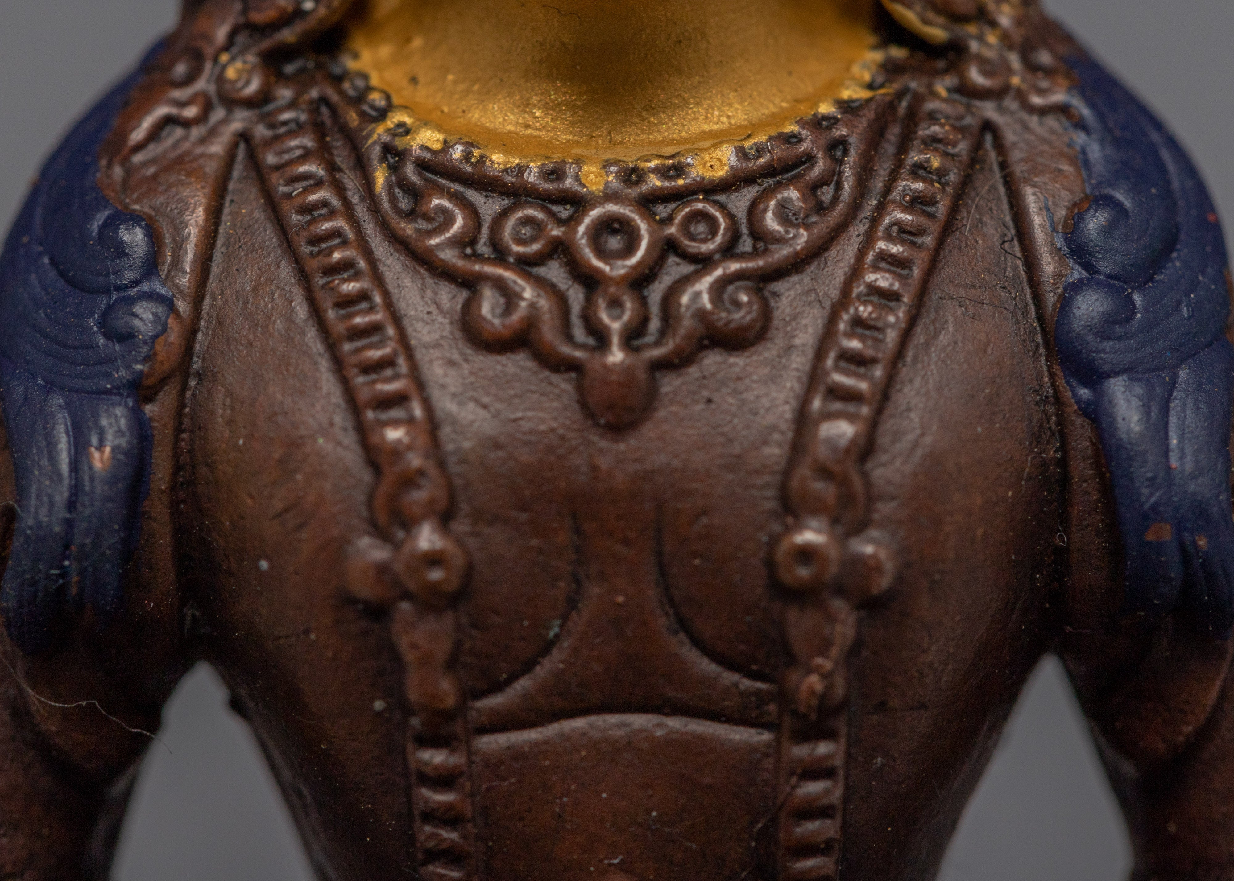 Amitayus Machine-Made Statue | Miniature Buddhist Deity Art