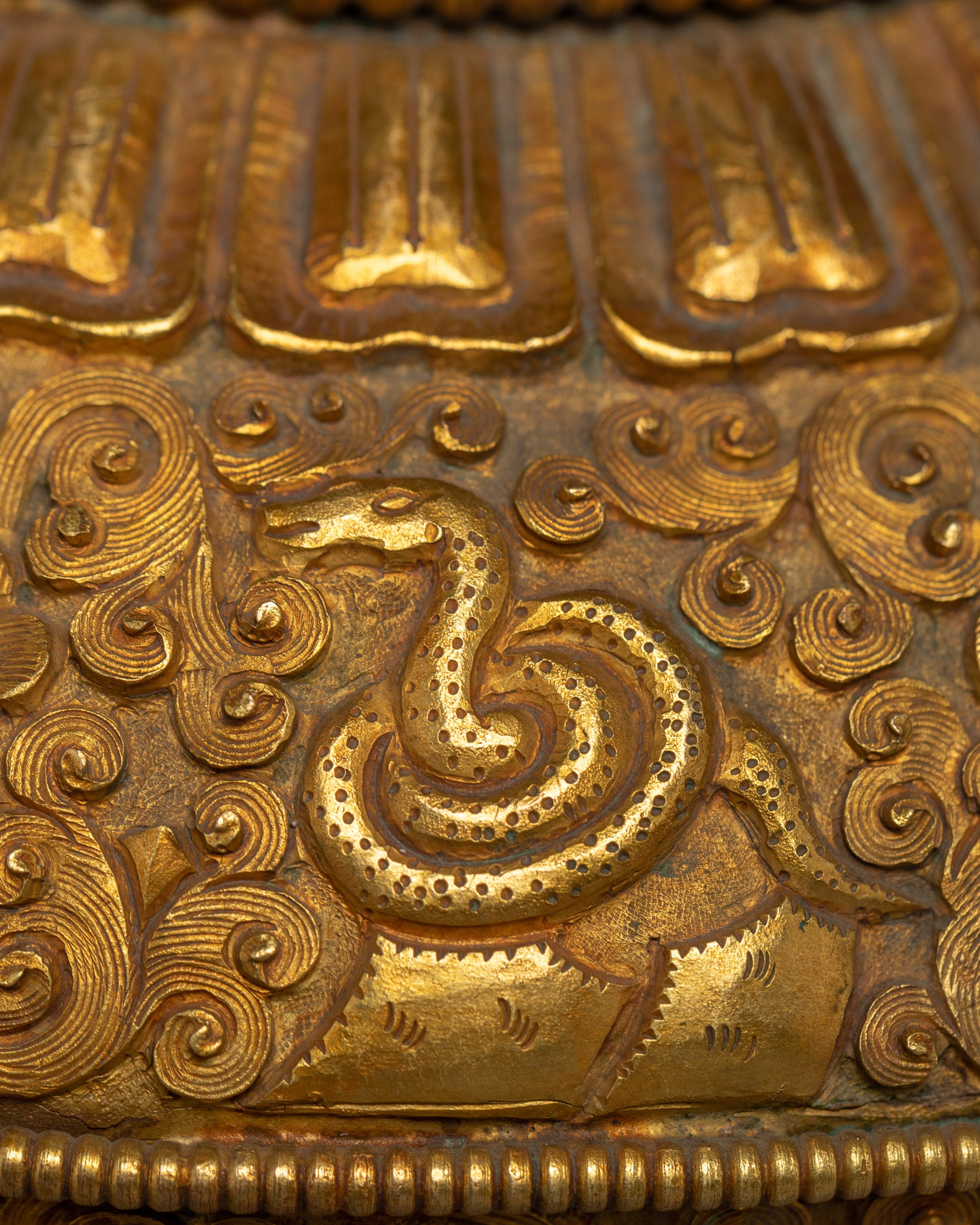 Traditional Buddhist Ritual Rice Pot For Offering | Himalayan Ritual Items For Ceremonies