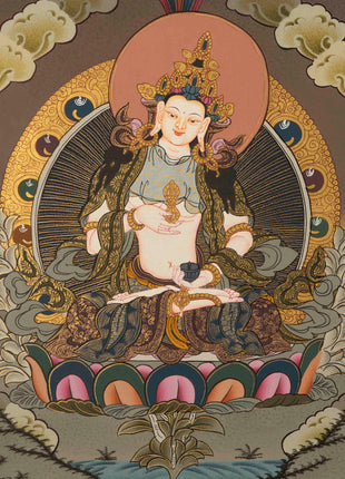 Painting Of Vajrasattva | Tibetan Buddhist Thangka