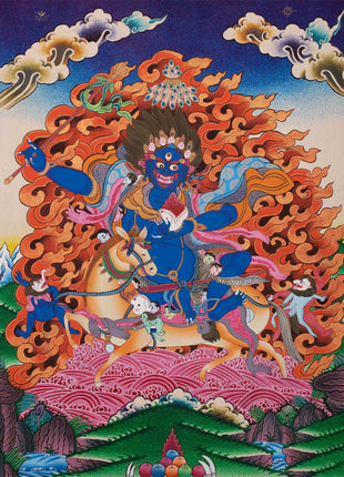 Palden Lhamo Thangka | Shrine Room