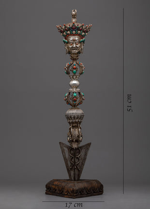 Authentic Tibetan Phurba Set | Perfect for Spiritual Practices and Rituals