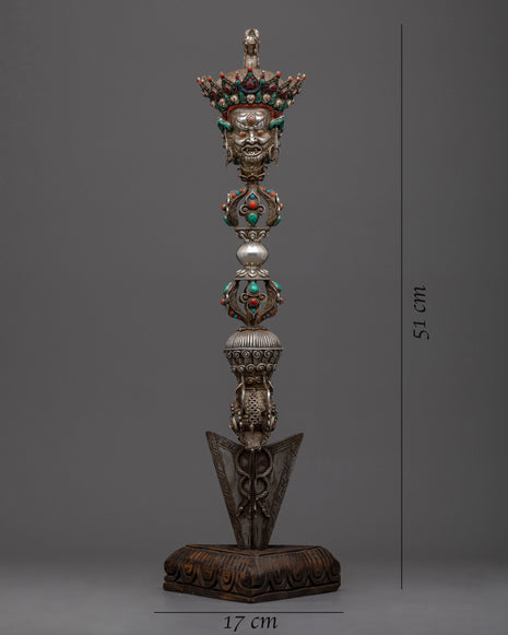 Authentic Tibetan Phurba Set | Perfect for Spiritual Practices and Rituals