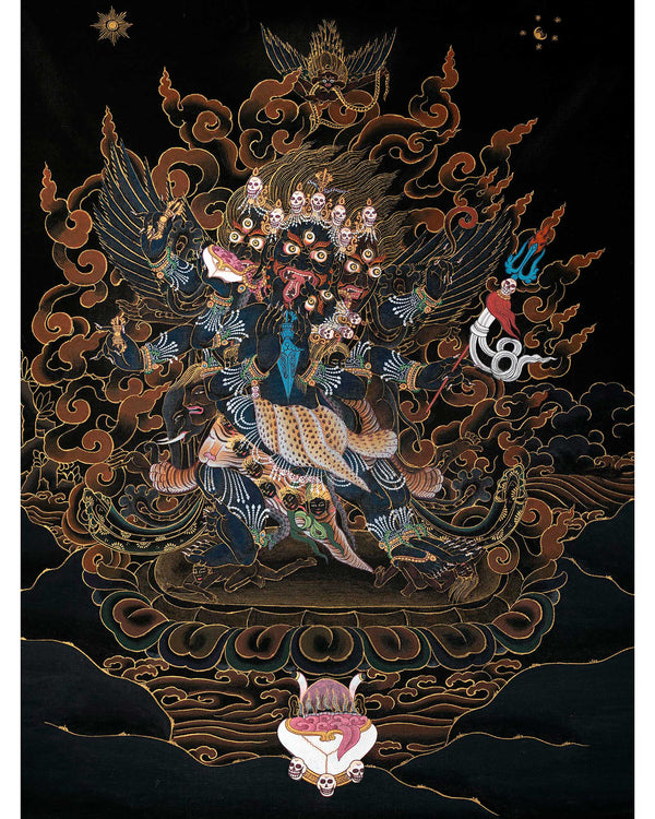 Phurba Vajrakilaya Thangka