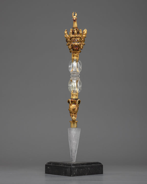 Tibetan Crystal Phurba