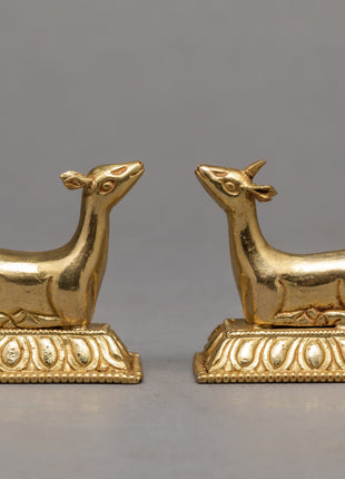 Dharma Chakra And Two Deer | Dharma Wheel