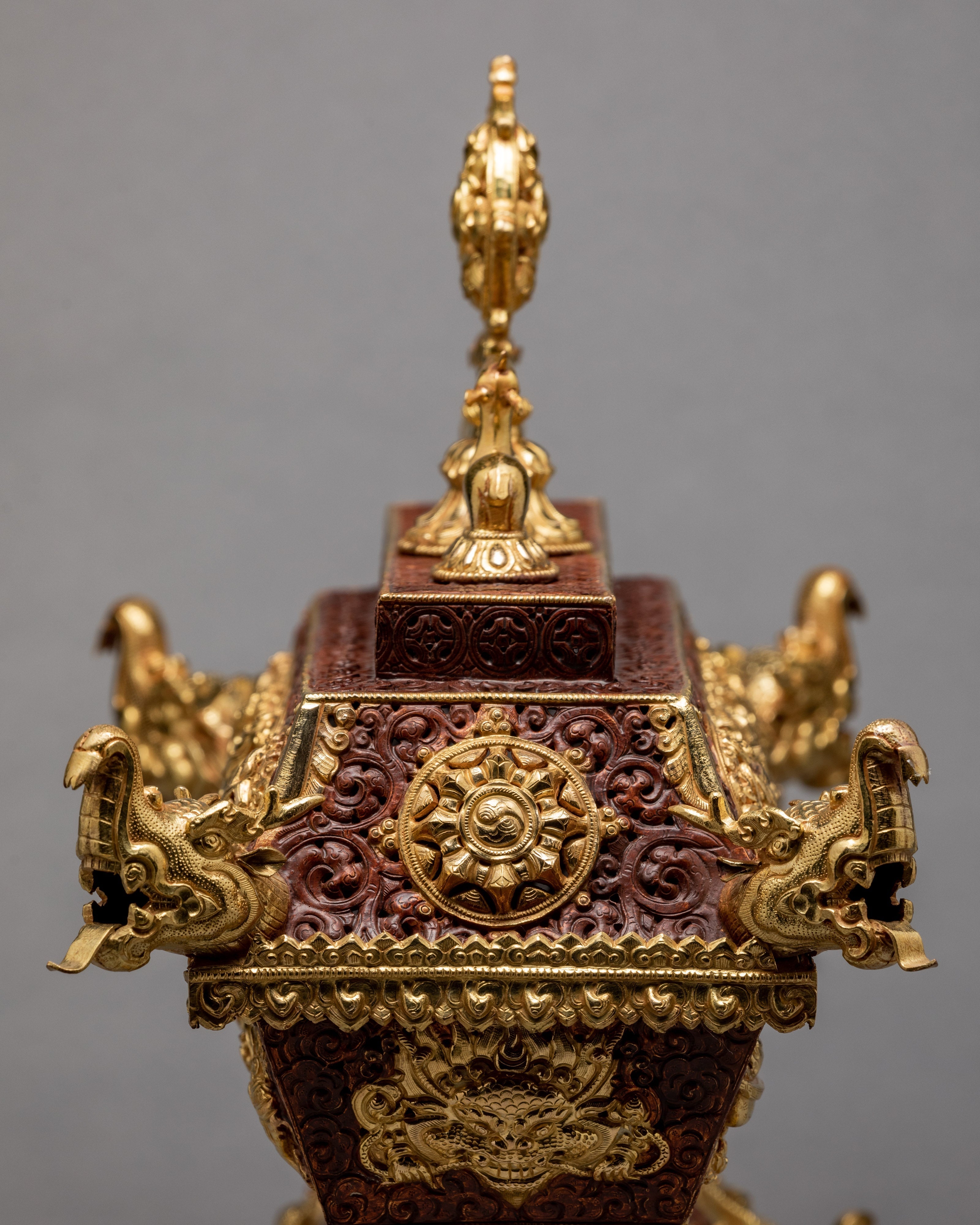 Gold-plated Incense Burner | Ritual Burner | Ritual Item