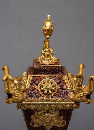 Auspicious Incense Burner | Buddhist Ritual Items